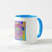 Newport Beach Cosmic Unity Tasse (VorderseiteRechts)