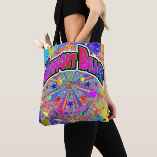 Newport Beach Cosmic Unity Tote Bag Tasche (Von Nahem)