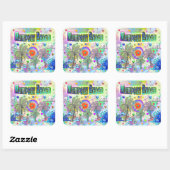 Newport Beach Deep Dream Sticker (Blatt)