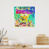 Newport Beach Epoch Hour Poster (Küche)