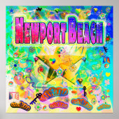 Newport Beach Epoch Hour Poster (Vorne)