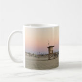Newport Beach in Sunset, Kalifornien Kaffeetasse (Links)