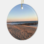 Newport Beach in Sunset, Kalifornien Keramik Ornament (Links)