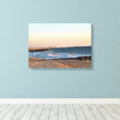 Newport Beach in Sunset, Kalifornien Leinwanddruck (Insitu (Holzboden))