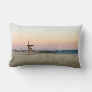 Newport Beach in Sunset, Kalifornien Lendenkissen