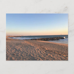 Newport Beach in Sunset, Kalifornien Postkarte
