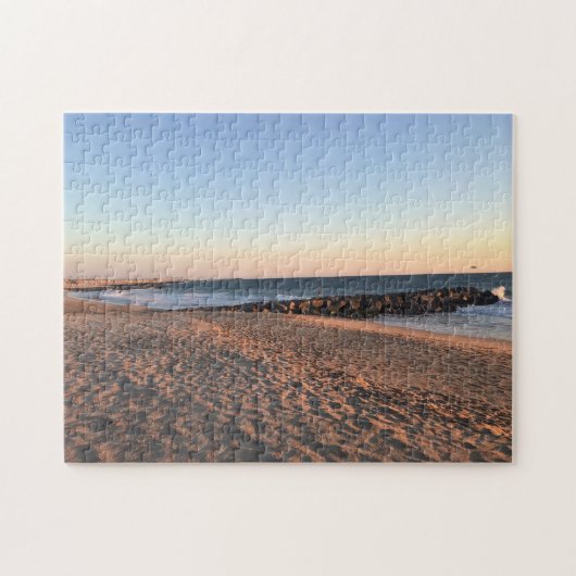 Newport Beach in Sunset, Kalifornien Puzzle (Horizontal)