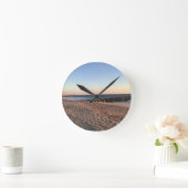 Newport Beach in Sunset, Kalifornien Runde Wanduhr (Zuhause)