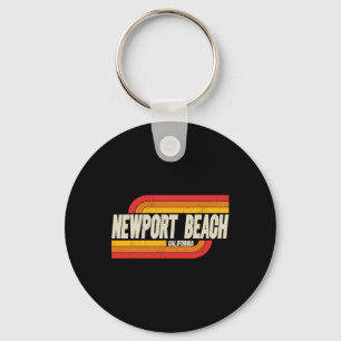 Newport Beach Kalifornien Ca Stadt Vintage Schlüsselanhänger