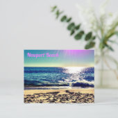 Newport Beach, Kalifornien Postkarte (Stehend Vorderseite)