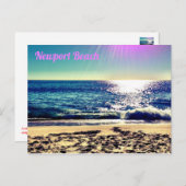 Newport Beach, Kalifornien Postkarte (Vorne/Hinten)