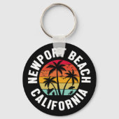 Newport Beach, Kalifornien Schlüsselanhänger (Rückseite)