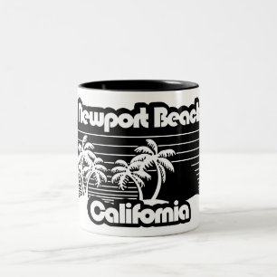 Newport Beach Kalifornien Zweifarbige Tasse