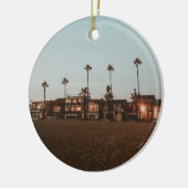 Newport Beach Keramik Ornament (Links)