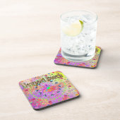 Newport Beach Lucky Golden Untersetzer (Rechte Seite)