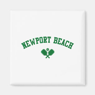 Newport Beach Pickleball Grüne  Magnet