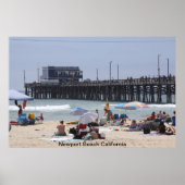 Newport Beach Pier Poster (Vorne)