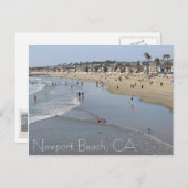 Newport Beach Postcard! Postkarte (Vorne/Hinten)