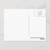 NEWPORT BEACH POSTKARTE (Rückseite)