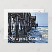 Newport Beach - Postkarte (Vorne/Hinten)