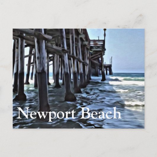 Newport Beach - Postkarte (Vorderseite)