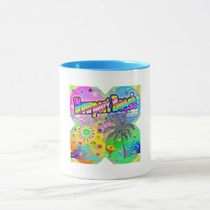 Newport Beach Quadro Seasons Tasse