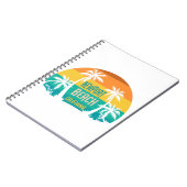 Newport Beach Retro Notizblock (Linke Seite)