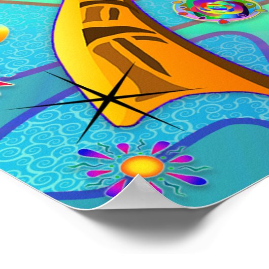 Newport Beach Timeless Melody Poster (Ecke)