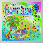 Newport Beach Timeless Melody Poster (Vorne)