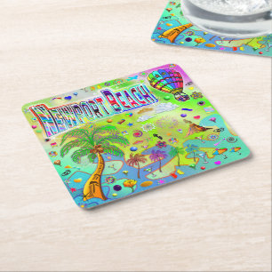 Newport Beach Timeless Melody Untersetzer
