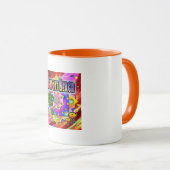 Newport Beach Tropical Friends Tasse (VorderseiteRechts)