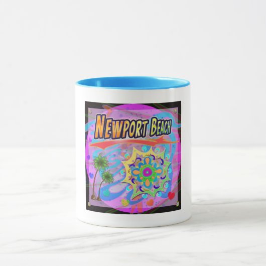 Newport Beach True Progress-Tasse Tasse (Zentrum)