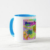 Newport Beach Vacation Target-Tasse Tasse (Vorderseite Links)