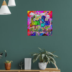 Newport Beach Vista Express Poster