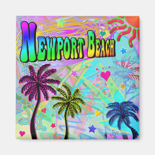 Newport Beach Vivid Romance Magnet