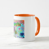 Newport Beach Vivid Romance Tasse (VorderseiteRechts)