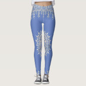 Newport-Blau Leggings (Vorderseite)