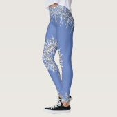 Newport-Blau Leggings (Links)