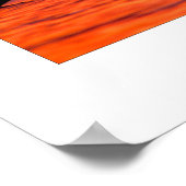 Newport Bridge bei Sunset Poster (Ecke)