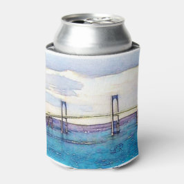 Newport Bridge Monogramm kann mit Dosenkühler