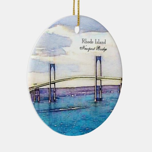 Newport-Brückenverzierung Keramik Ornament (Rechts)