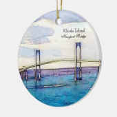 Newport-Brückenverzierung Keramik Ornament (Links)