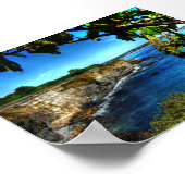 Newport Cliff Walk - Poster (Ecke)