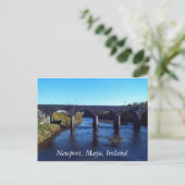 Newport, Co Mayo Postcard Postkarte (Stehend Vorderseite)