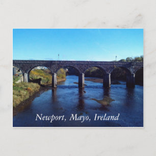 Newport, Co Mayo Postcard Postkarte