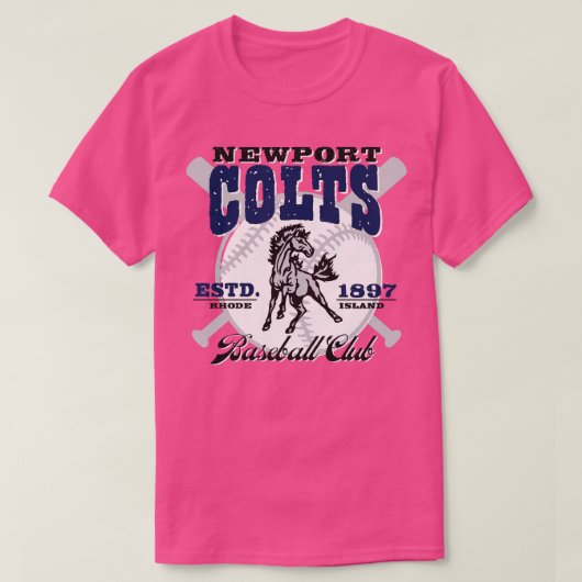 Newport Colts Baseball T-Shirt (Design vorne)