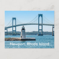 Newport Harbor Leuchtturmbrücke Rhode Island RI  