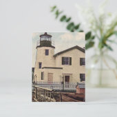 Newport Harbor Lighthouse Postkarte (Stehend Vorderseite)