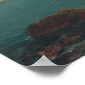 Newport Harbour - John Kensett Fine Art Poster (Ecke)