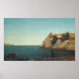 Newport Harbour - John Kensett Fine Art Poster